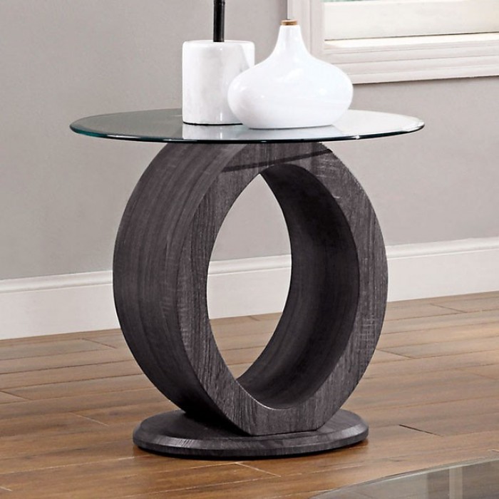 Lodia O-Shaped Base End Table