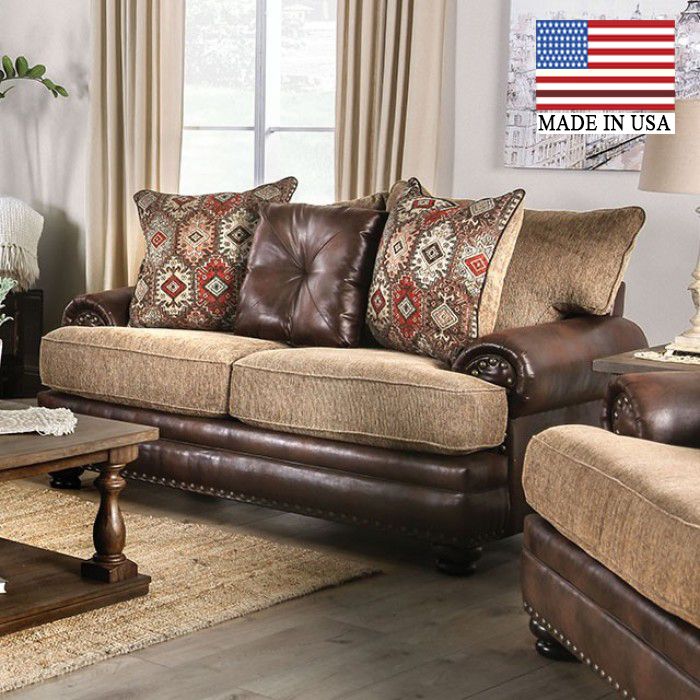 Fletcher Rolled Arms Loveseat