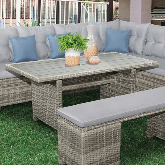 Malia Contemporary Patio Dining Table