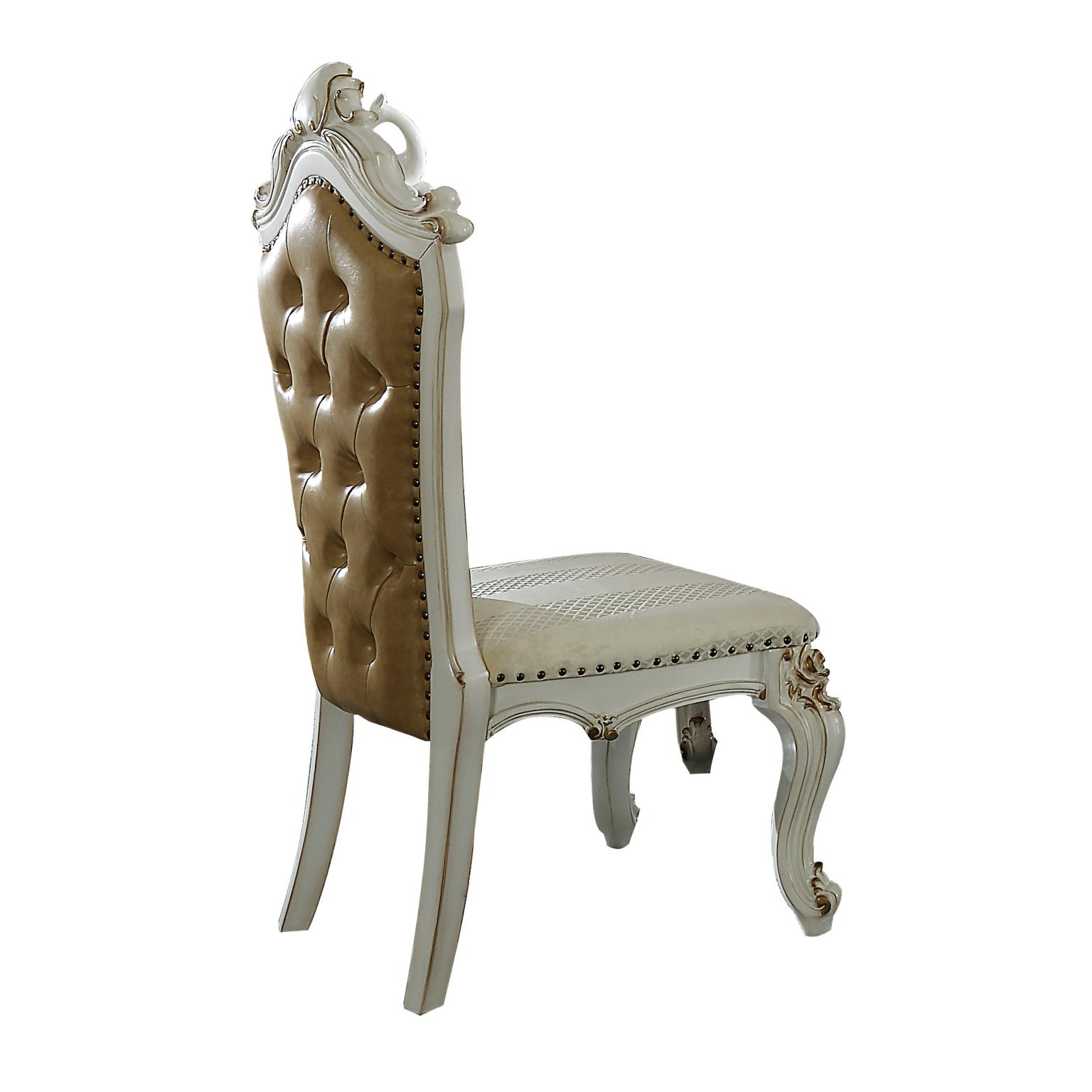 Picardy Classic Style Side Chair Set of 2