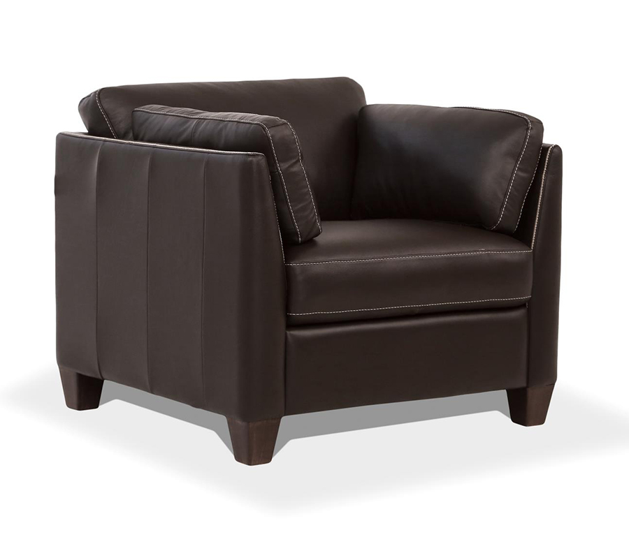 Matias Contemporary Leather Chair