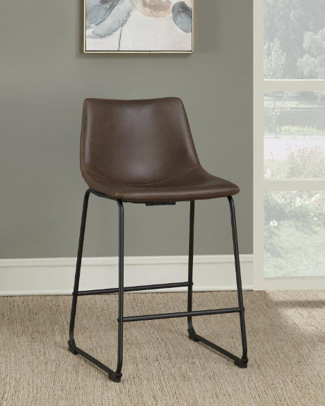 Michelle Armless Counter Height Stools Set of 2