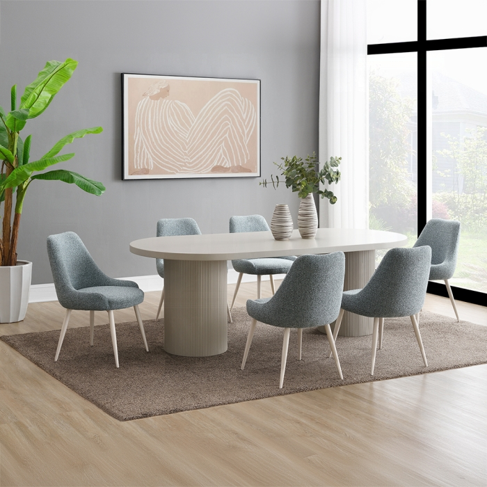 Laela Oval Dining Table