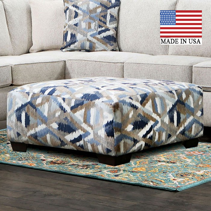 Heathfield Dynamic Pattern Ottoman