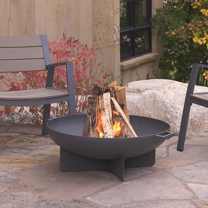 35.5" Anson Wood Burning Fire Bowl