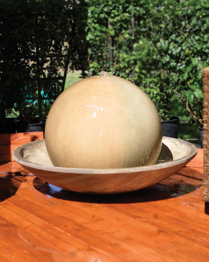Gist Ball and Wok Fountain