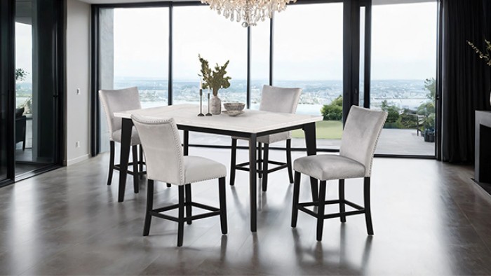Sabro Contemporary Rectangular Counter Height Table
