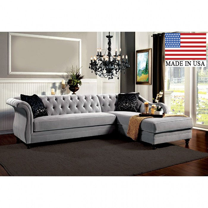 Rotterdam Deep Button Tufting Sectional Sofa