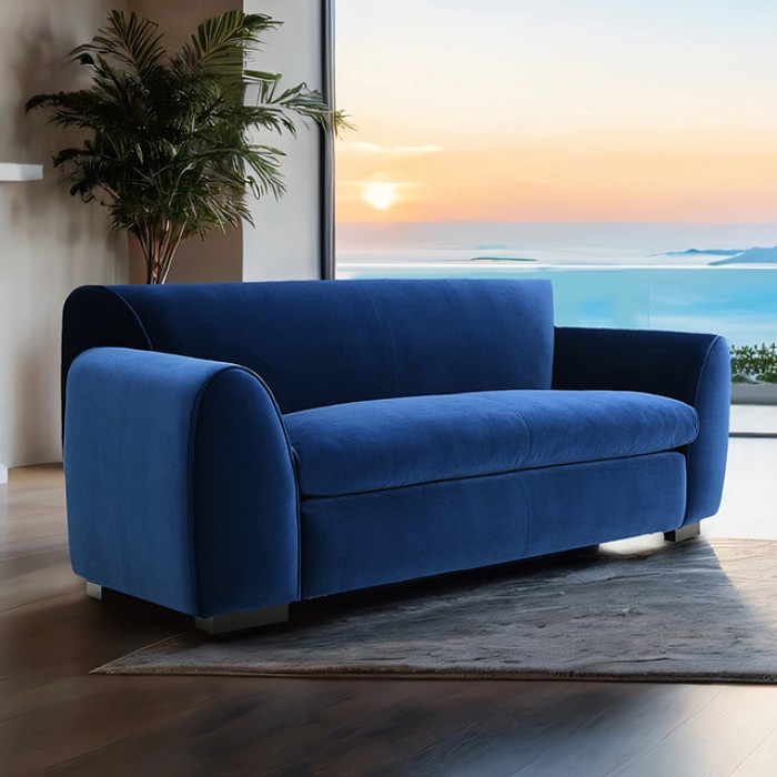 Severo I Contemporary Loveseat with Trillum Filling