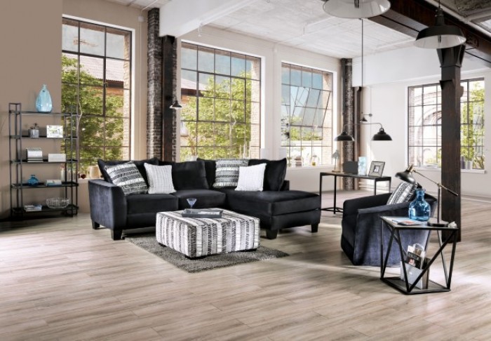 Modbury Arched Armrests Sectional Sofa