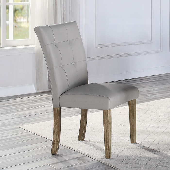 Charnell Transitional Style Side Chair Set of 2