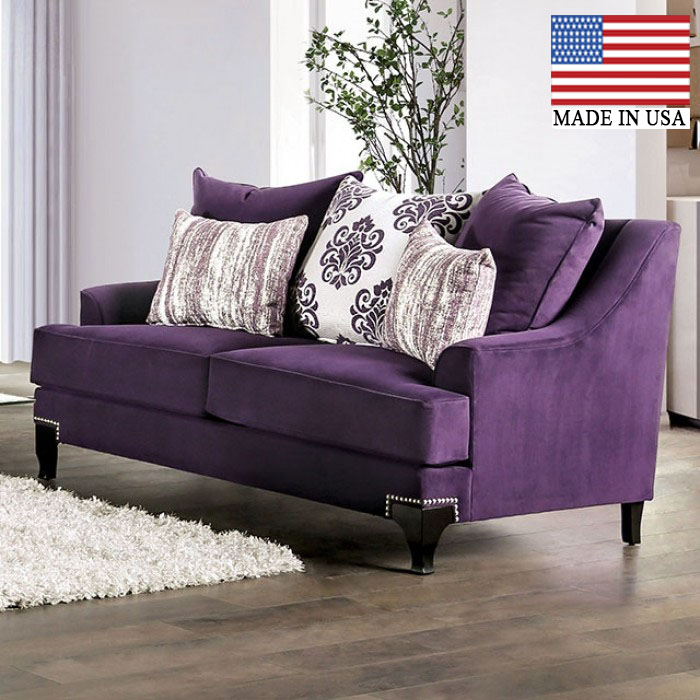 Sisseton Transitional Sloped Arm Loveseat