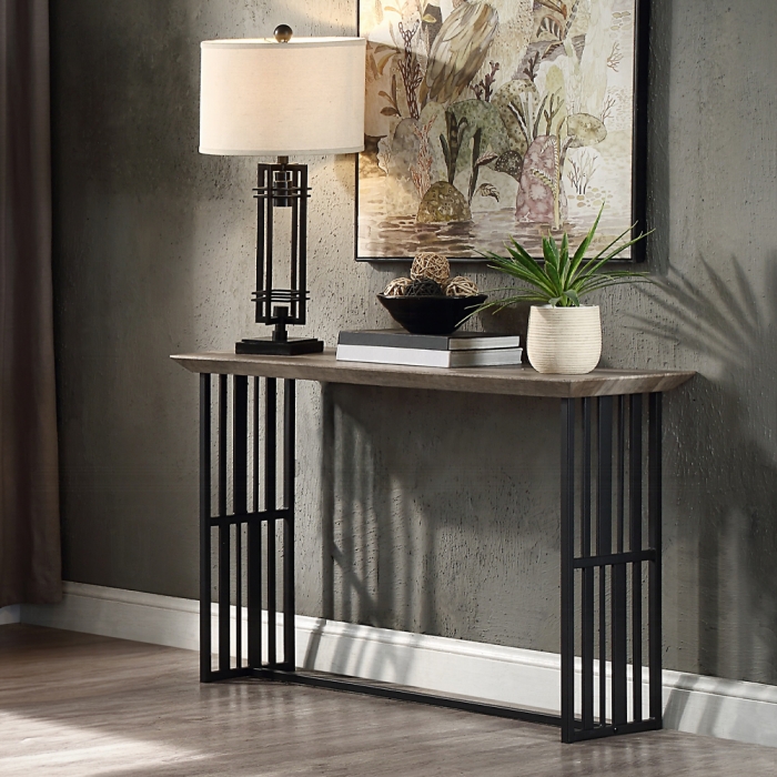 Zudora Industrial Design Sofa Table