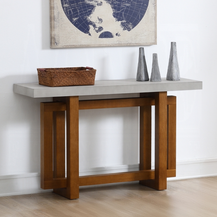 Keven Rustic Sofa Table