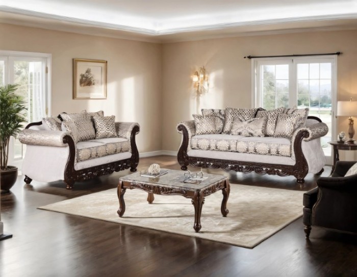 Catalonia Traditional Rolled Arms Sofa