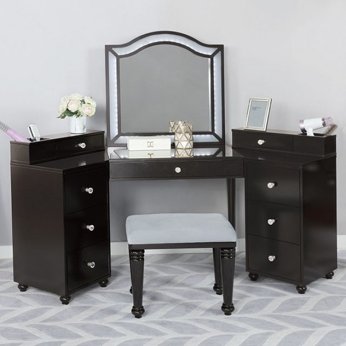 Tracie LED Mirror 3 Piece Vanity Set