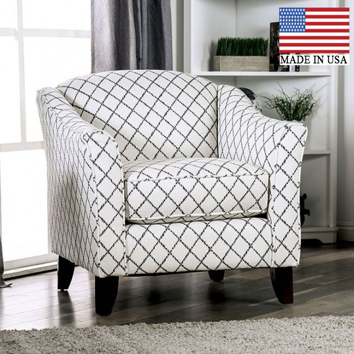 Verne Diamond Pattern Chair