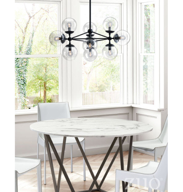 Belfast Black Ceiling Lamp