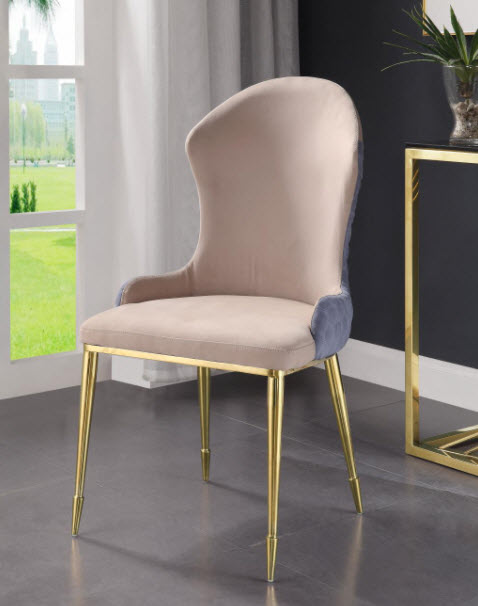 Caolan Wingback Backrest Side Chair Set of 2