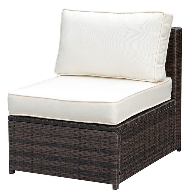 Ilona Contemporary Armless Patio Chair