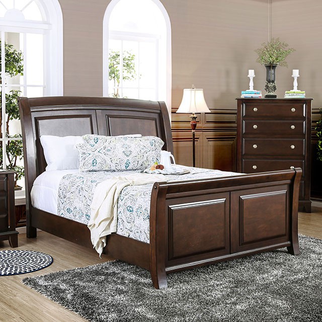 Litchville Transitional Sleigh Bed
