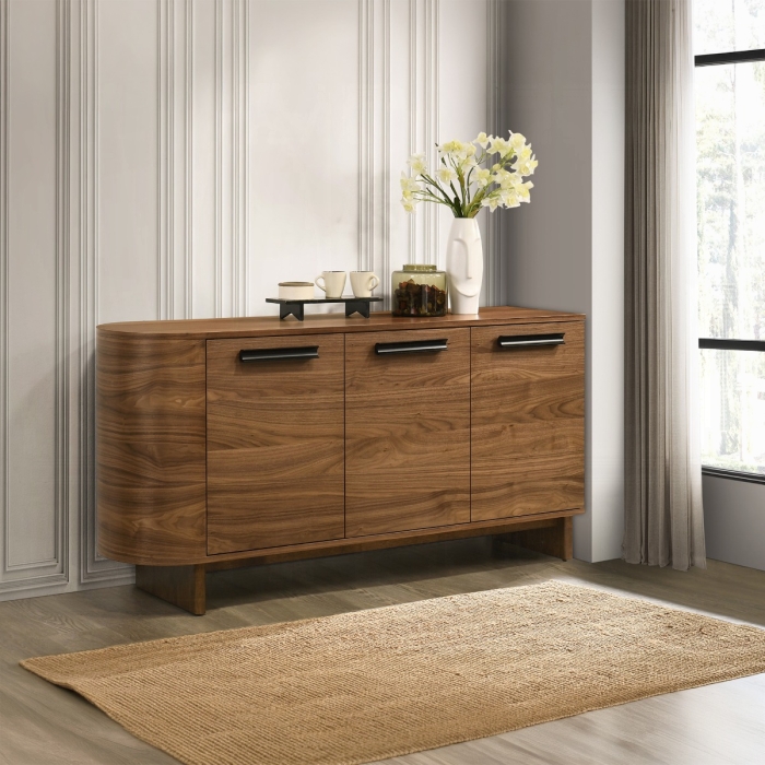 Kyree Walnut Solid Rubber Wood Server