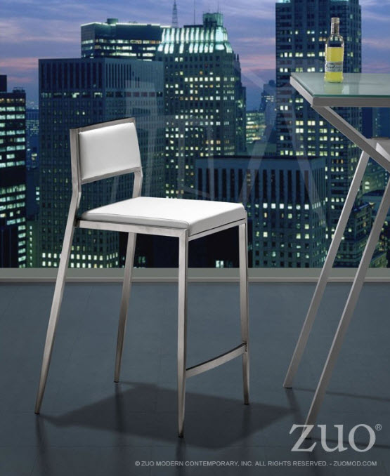 Dolemite Sleek Counter Height Chair Set of 2
