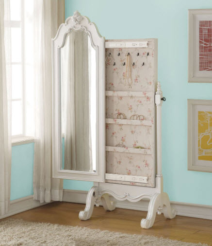 Edalene Cheval Style Jewelry Armoire