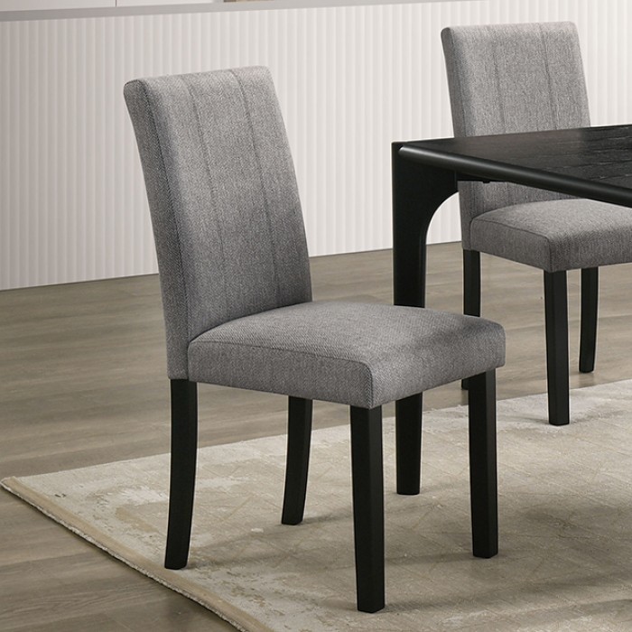 Amelio Transitional Side Chair Set of 2
