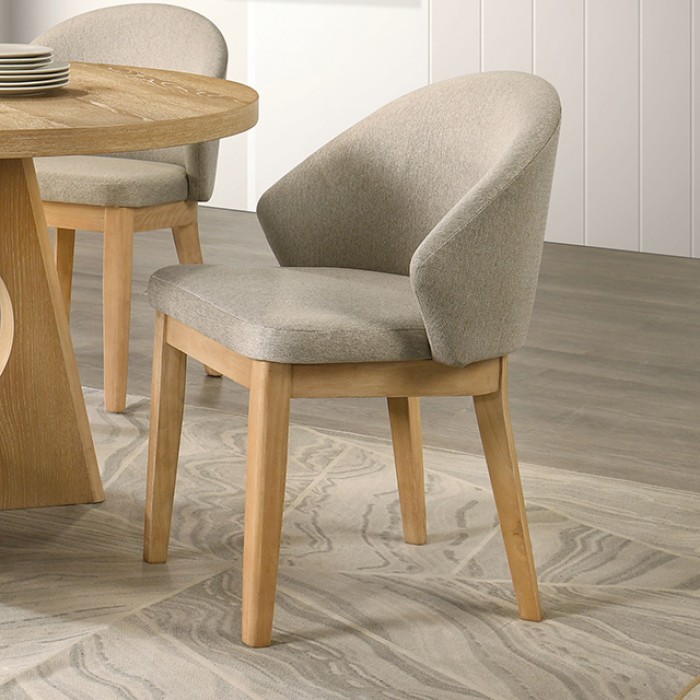 Ozark Organic Modern Arm Chair Set of 2