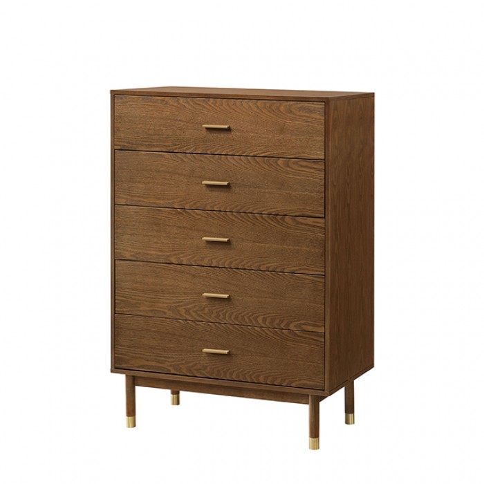 Ripley Mid-Century Modern Walnut Chest