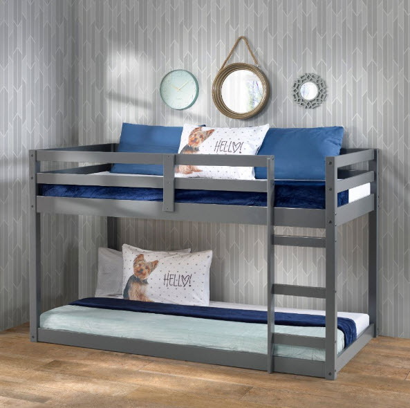 Gaston Loft Bed with Built-In Ladder