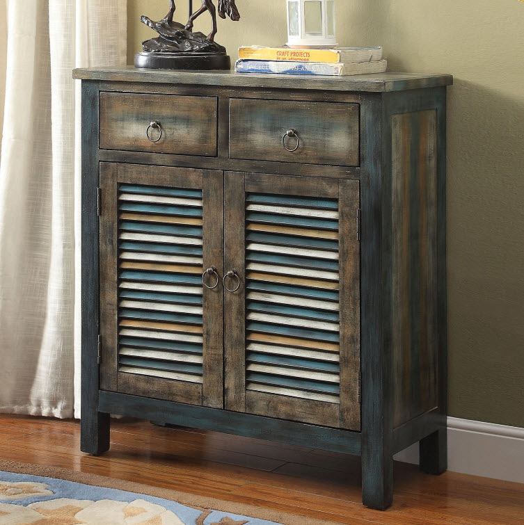 Glancio Rectangular Console Cabinet