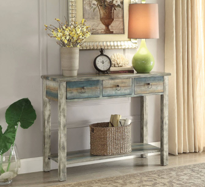 Glancio Rectangular Console Table