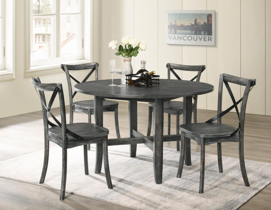 Kendric Modern Farmhouse Round Dining Table