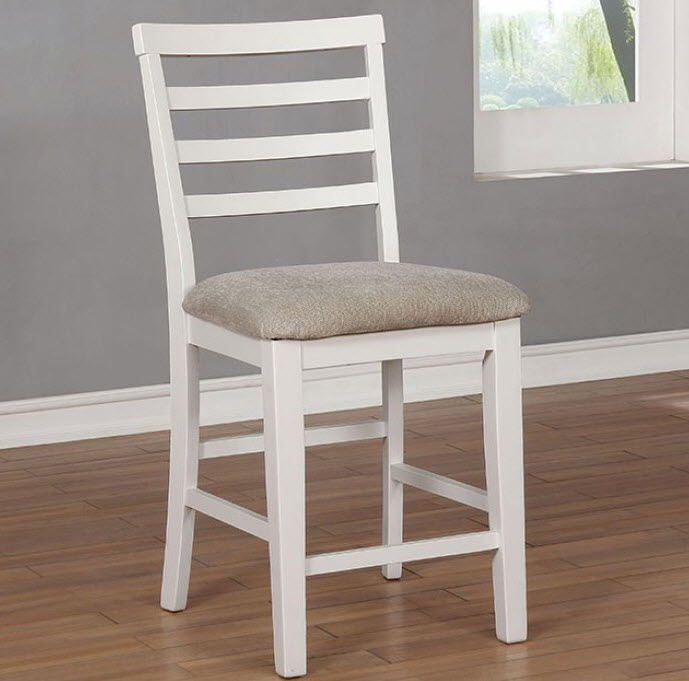 Kiana Panel Back Counter Height Chair Set of 2
