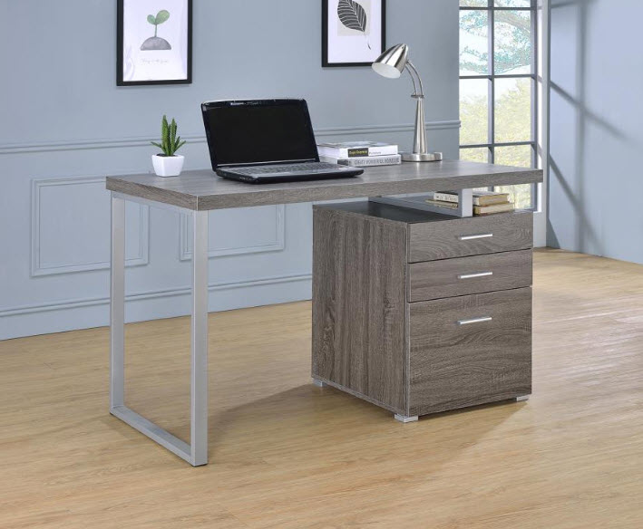 Brennan 47-inch 3-drawer Office Computer Desk