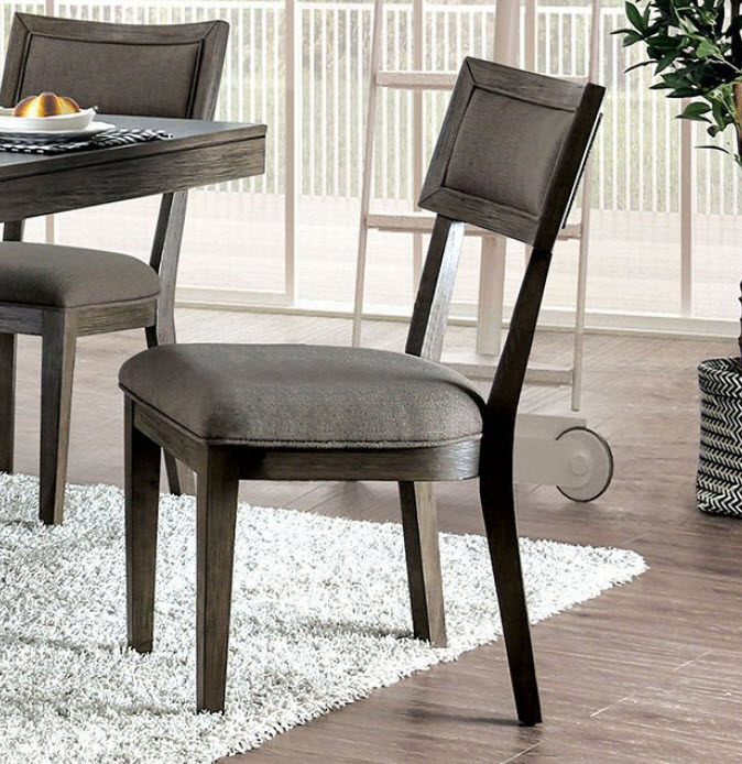 Leeds Curved Padded Back Side Chair Set of 2
