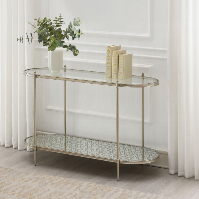 Zaba Oval Sofa Table