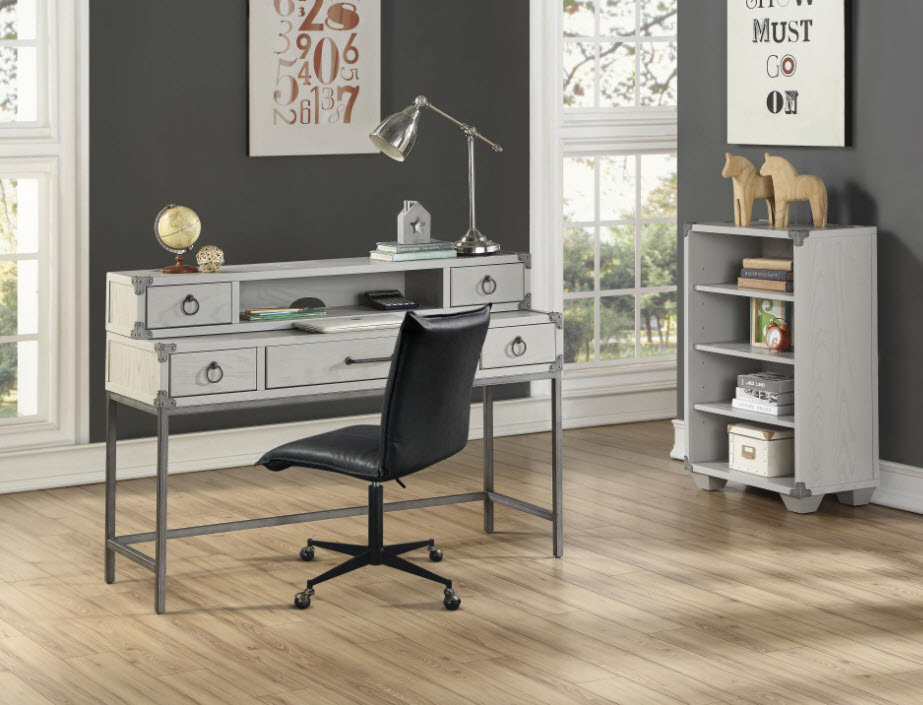 Orchest Metal Industrial Braces Writing Desk