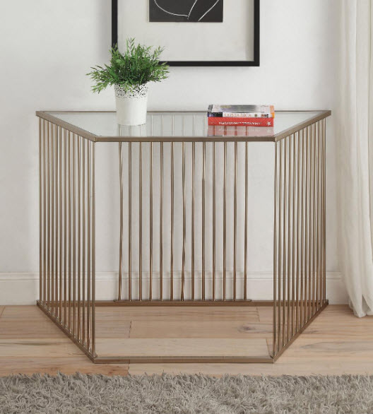 Oaklie Trapezoidal Sofa Table