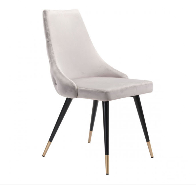 Piccolo Velvet Dining Chair Set of 2