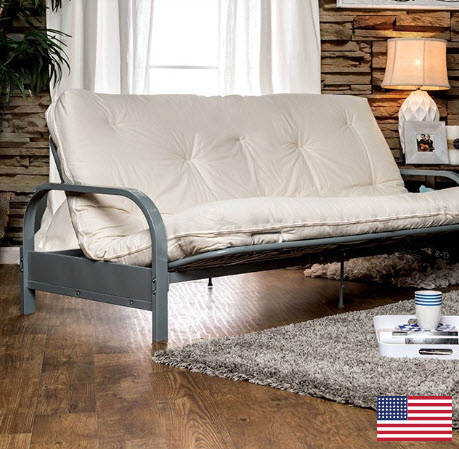Plosh 8" White Futon Mattress