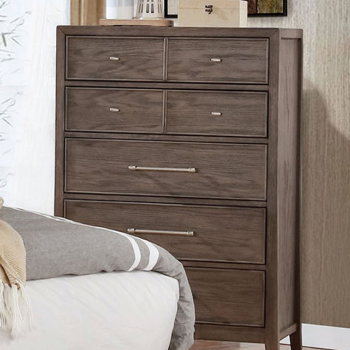 Tawana Wood Grain Finish Chest