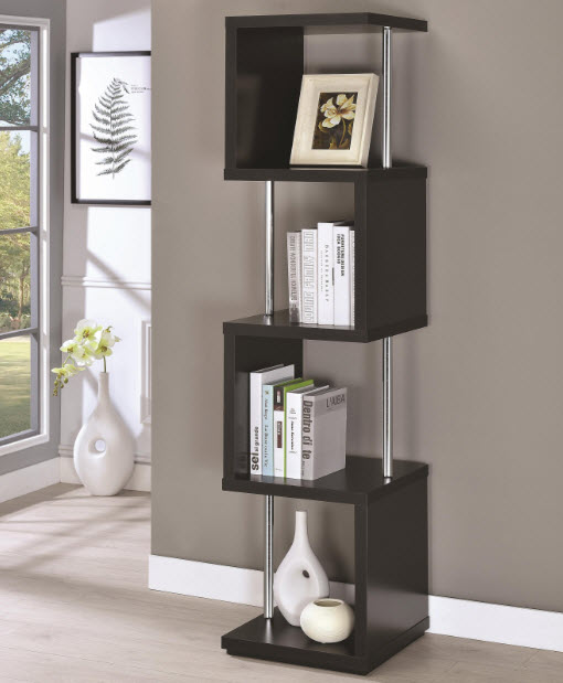 Baxter 67-inch 4-shelf Bookshelf