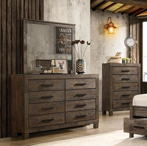 Woodmont Rustic 8-drawer Dresser