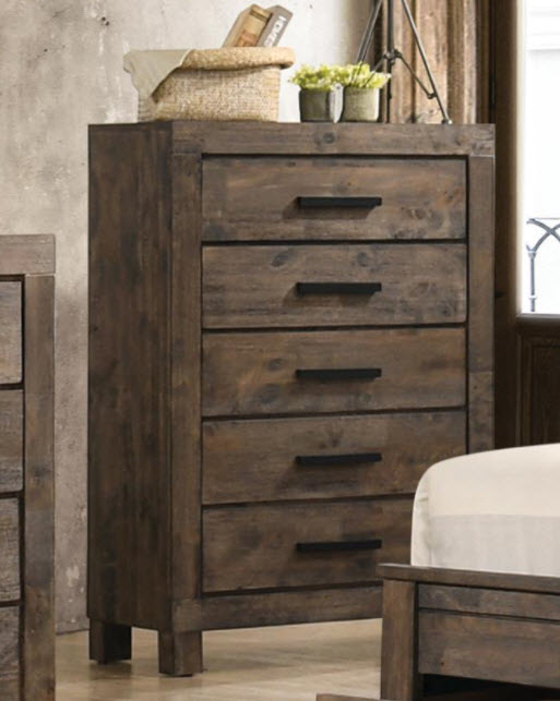 Woodmont Rustic 5-drawer Chest