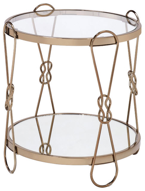 Zekera Industrial End Table