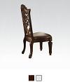 Vendome Cut-Out Floral Backrest  Side Chair Set of 2