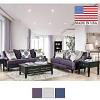 Sisseton Transitional Sloped Arm Sofa